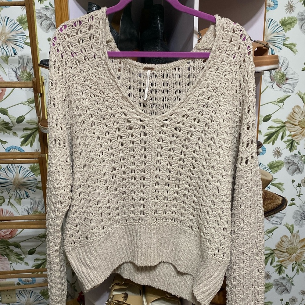 Free People Loose Knit Sweater